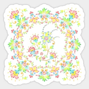 Rococo Nouveau Sticker